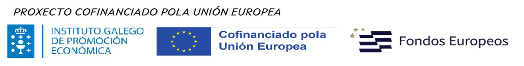 PROXECTO COFINANCIADO POLA UNIÓN EUROPEA